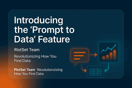 Introducing the "Prompt to Data" Feature